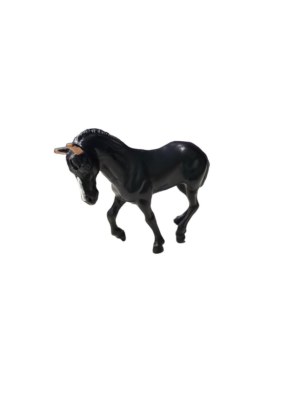 Britains 1992 Black Horse Toy 2.25” X 3.5” Collectible Figurine Mare Vintage